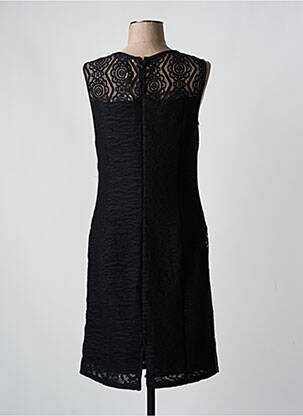 Rochie midi fără mâneci fără mâneci negru LESLIE femeie