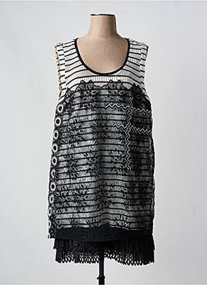 Rochie scurtă fără mâneci fără mâneci negru LESLIE femeie