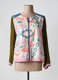 Jachete casual guler rotund roz POUPÉE CHIC BY MERCEDES DE MIGUEL femeie