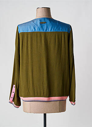 Jachete casual guler rotund roz POUPÉE CHIC BY MERCEDES DE MIGUEL femeie