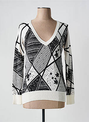 Pulover negru LEO & UGO femeie