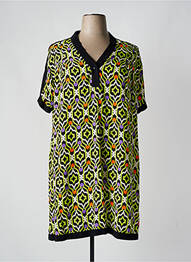 Rochie scurtă mâneci scurte mâneci scurte negru ELEONORA AMADEI femme