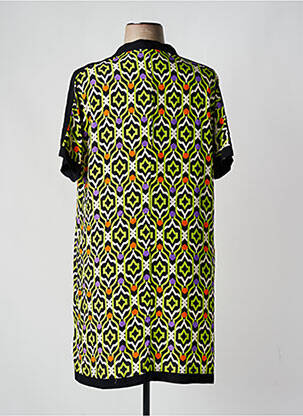Rochie scurtă mâneci scurte mâneci scurte negru ELEONORA AMADEI femeie