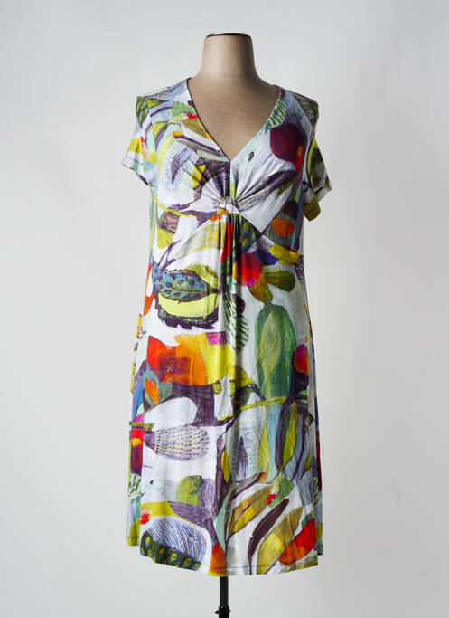 Rochie midi gri DOLCEZZA femeie