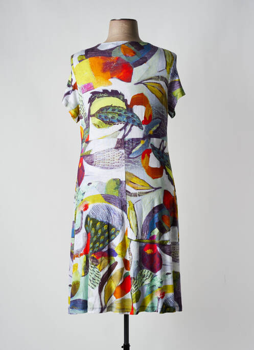 Rochie midi gri DOLCEZZA femeie