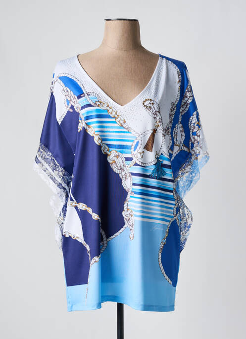 Tunică mâneci lungi albastru FUEGOLITA femeie