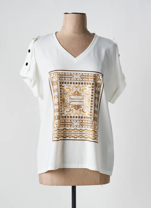 Tricou bej LESLIE femeie