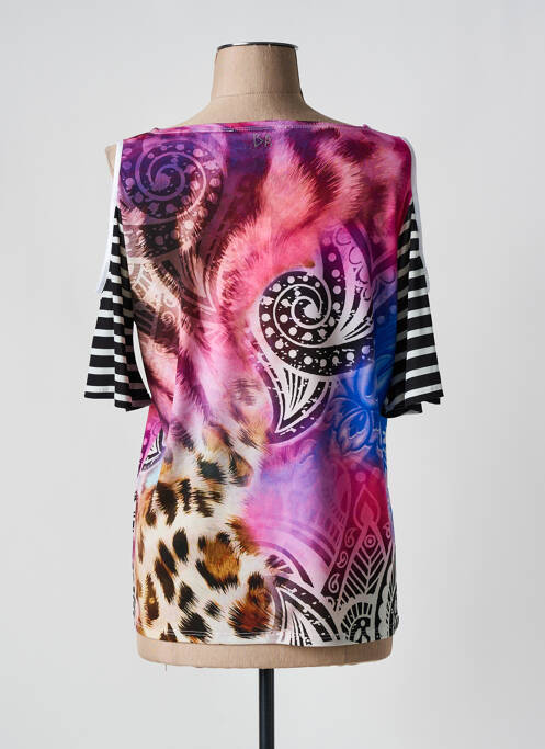 Tricou roz BLEU D'AZUR femeie