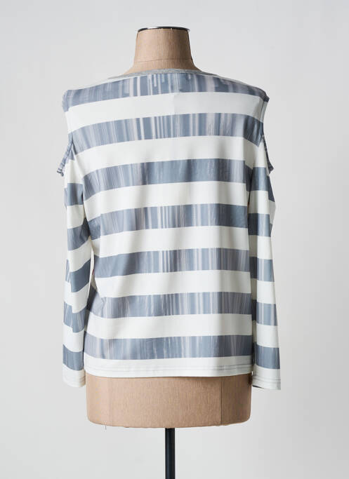 Vestă cu mâneci lungi gri BLEU D'AZUR femeie