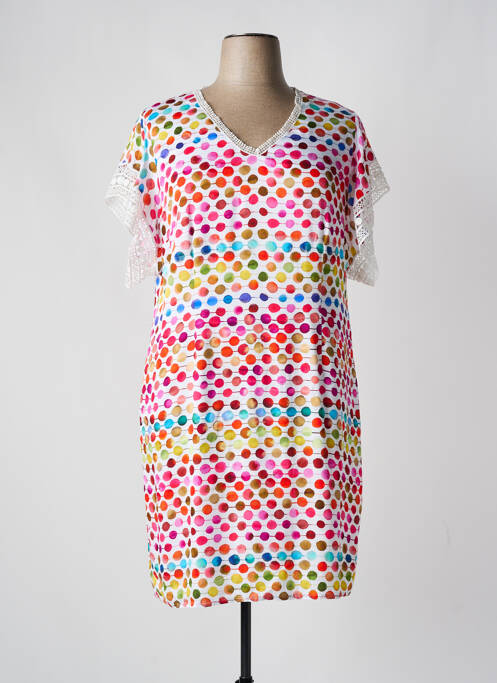 Rochie midi alb PAUSE CAFE femeie