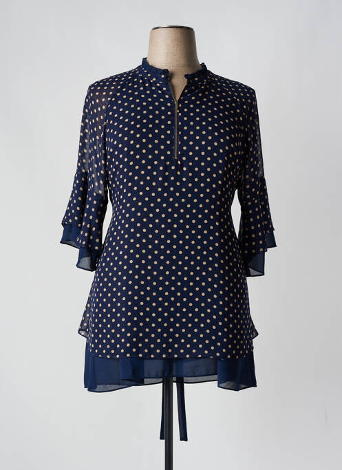 Tunică mâneci lungi albastru FRED SABATIER femeie