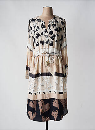 Rochie midi bej TUZZI femeie