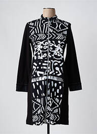 Rochie scurtă mâneci lungi mâneci lungi negru DOLCEZZA femme