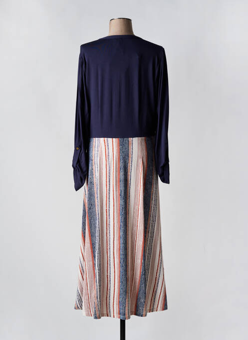 Rochie lungă albastru K-DESIGN femeie