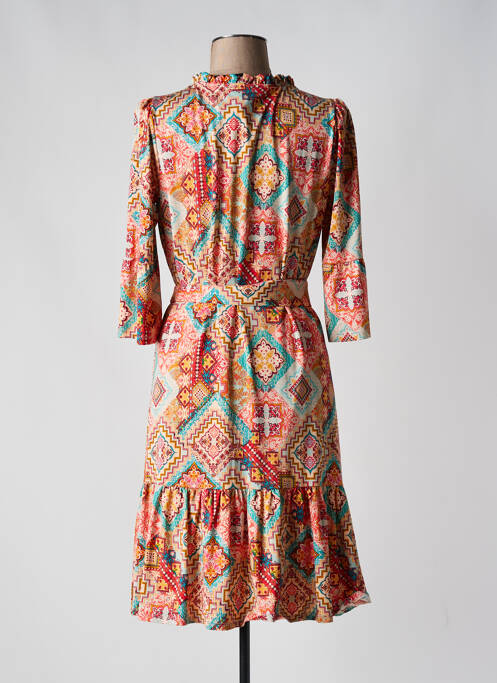 Rochie midi portocaliu K-DESIGN femeie