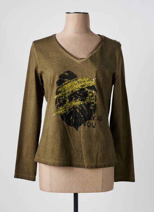 Tricou verde EVA KAYAN femeie