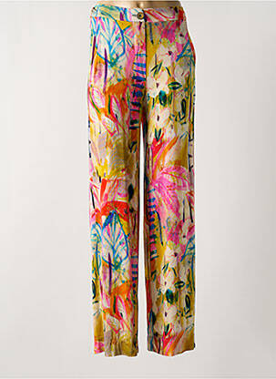 Pantalon drept roz CAP JULUCA femeie