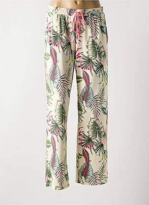 Pantalon drept bej K-DESIGN femeie