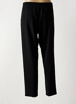 Pantalon drept talie elastică negru DOLCEZZA femeie