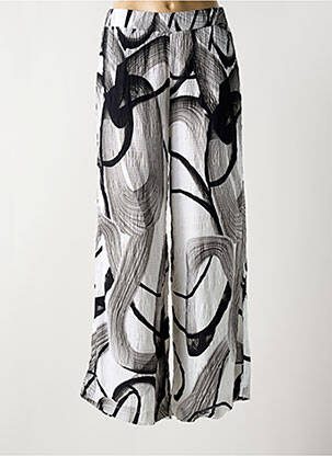 Pantalon larg negru DOLCEZZA femeie