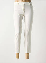 Pantalon 7/8 subțire alb ELEONORA AMADEI femme