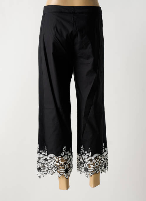 Pantalon 7/8 negru LESLIE femeie