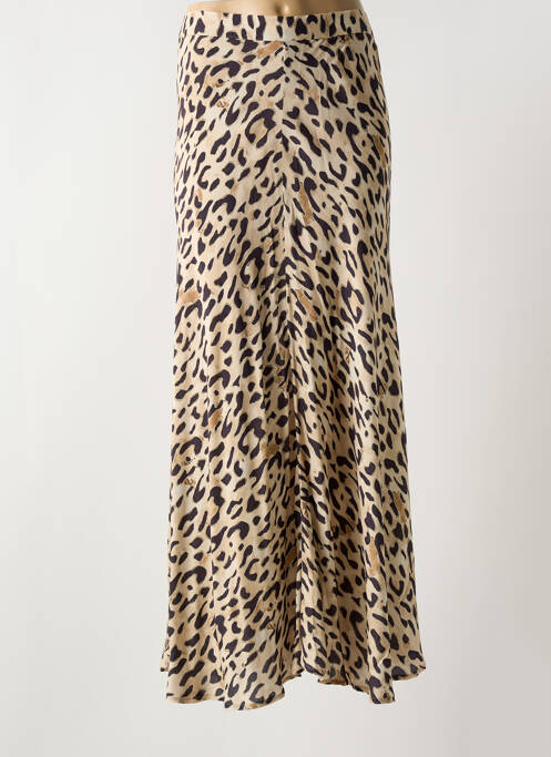 Fustă lungă bej FUEGO WOMAN femeie