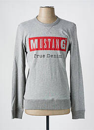 Tricou mâneci lungi mâneci lungi gri MUSTANG femme