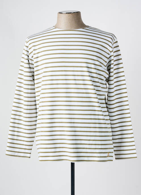 Tricou alb ARMOR LUX bărbat