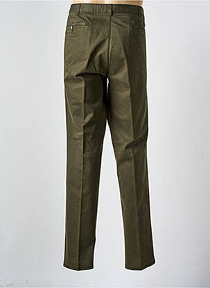 Pantalon chino elasticitate mărime normală verde MEYER bărbat