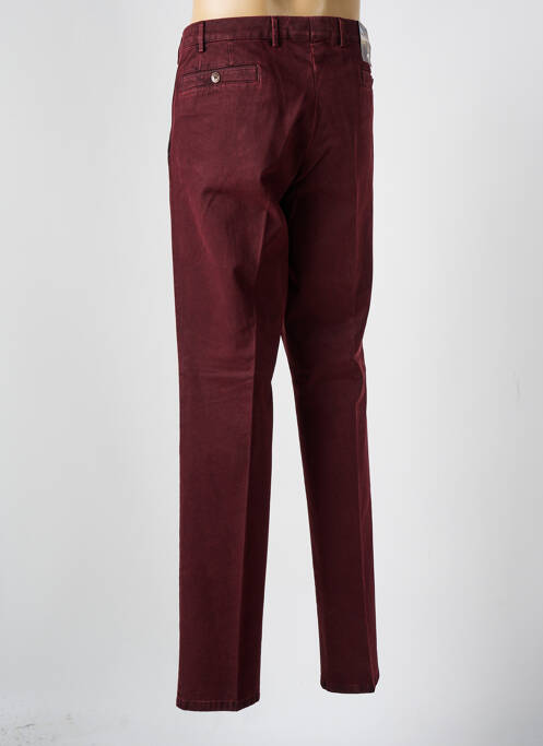 Pantalon chino roșu MEYER bărbat