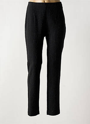 Pantalon slim talie elastică negru KOKOMARINA femeie