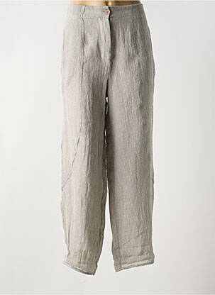 Pantalon larg gri NIJII femeie