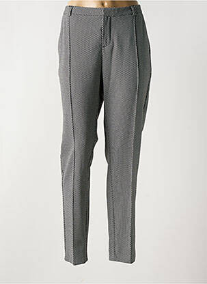 Pantalon slim țesătură poplin mărime normală negru STREET ONE femeie