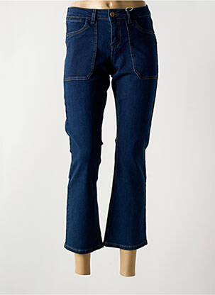 Blugi cu croială slim albastru CREAM femeie