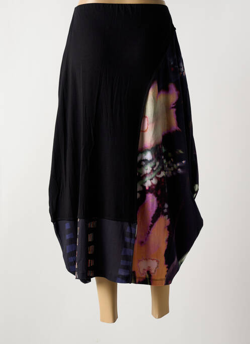 Fustă lungă negru OZAI N KU femeie