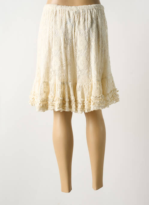 Fustă midi bej RHUM RAISIN femeie