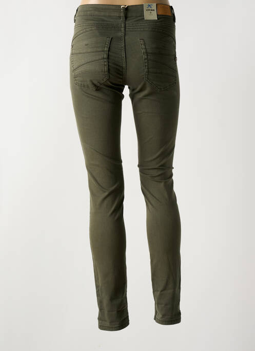 Pantalon slim verde CREAM femeie