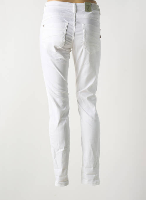 Pantalon slim alb CREAM femeie