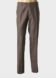 Pantalon slim elasticitate mărime normală maro MONSIEUR HECTOR homme