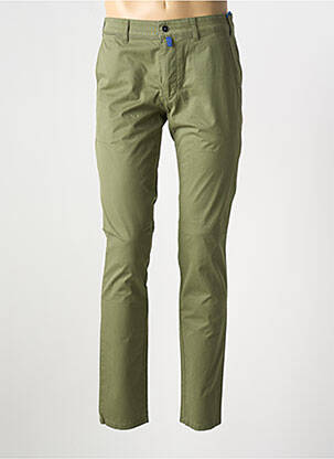 Pantalon chino elasticitate mărime normală verde M5 BY MEYER bărbat