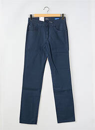 Pantalon drept elasticitate mărime normală albastru PIONEER homme