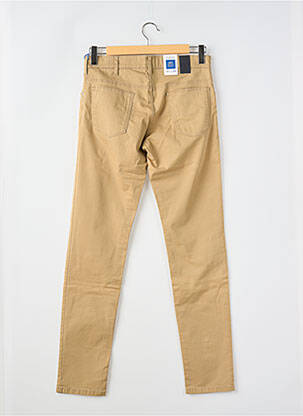 Pantalon slim elasticitate mărime normală bej M5 BY MEYER bărbat