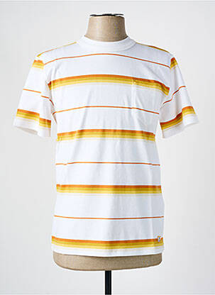 Tricou galben ARMOR LUX bărbat