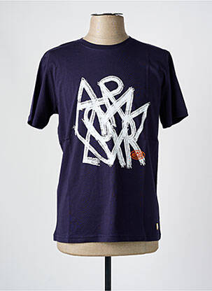 Tricou albastru ARMOR LUX bărbat