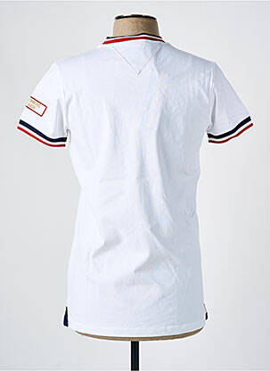 Tricou elasticitate mâneci scurte alb LA MARINIÈRE FRANÇAISE bărbat