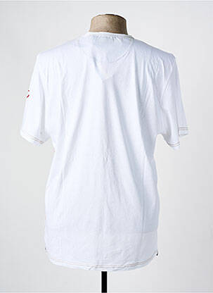 Tricou elasticitate mâneci scurte alb LA MARINIÈRE FRANÇAISE bărbat