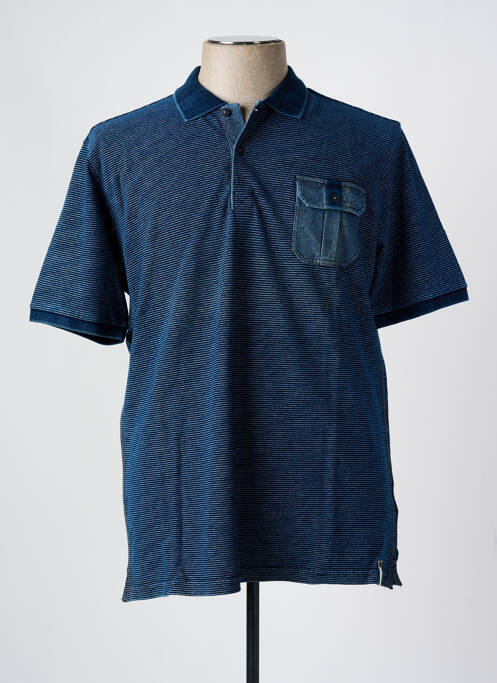 Polo albastru MONTE CARLO bărbat