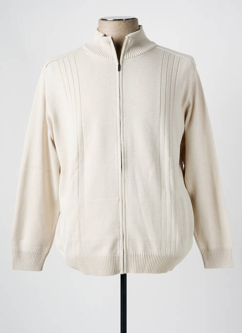 Vestă cu mâneci lungi bej BERAC bărbat