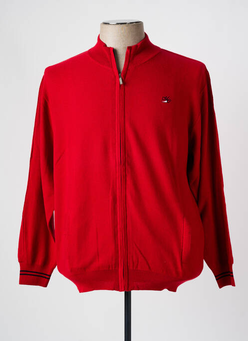 Vestă cu mâneci lungi roșu MONTE CARLO bărbat